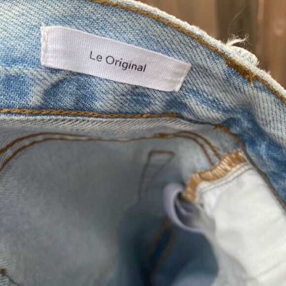 Frame Le Original Ripped High Waist Crop Jeans size 24 - Picture 9 of 10